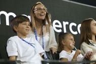 Stefan, Jelena, and Tara Djokovic
